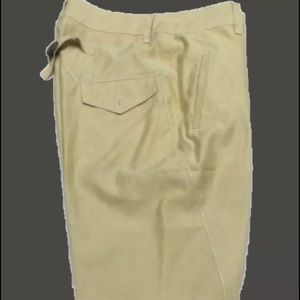Marithe Francois Girbaud beige straight legs pants
